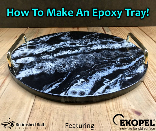 How To Make An Epoxy Tray!