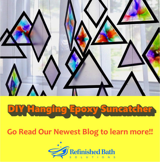 DIY Hanging Epoxy Suncatcher