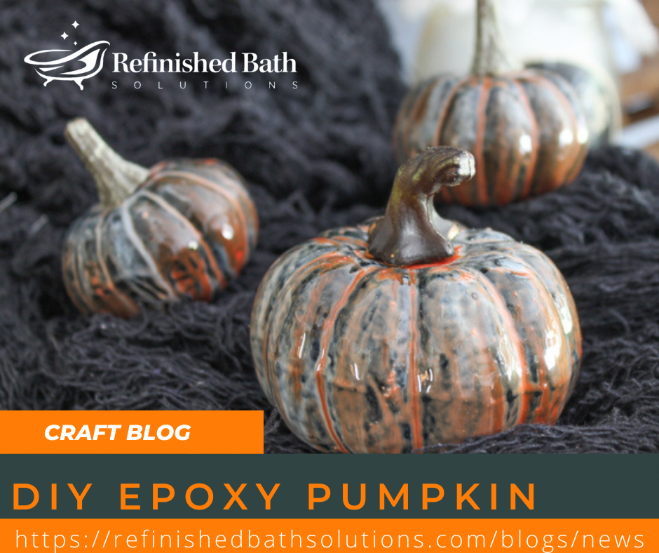 DIY Epoxy Pumpkin