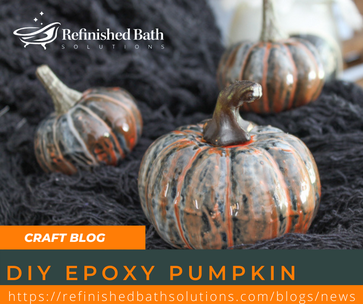 DIY Epoxy Pumpkin