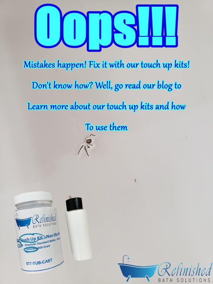 Opps Make A Mistake? Mistake Happen Fix It With Our Touch Up Kits!