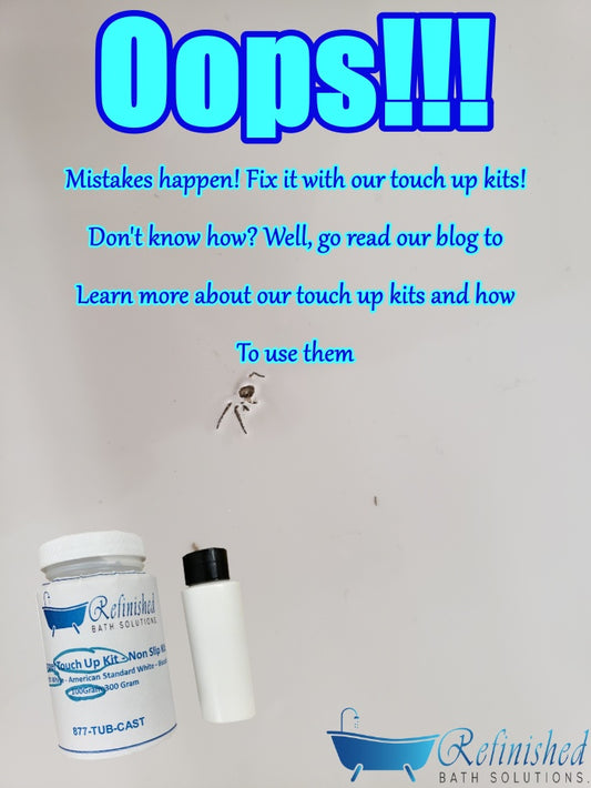 Opps Make A Mistake? Mistake Happen Fix It With Our Touch Up Kits!