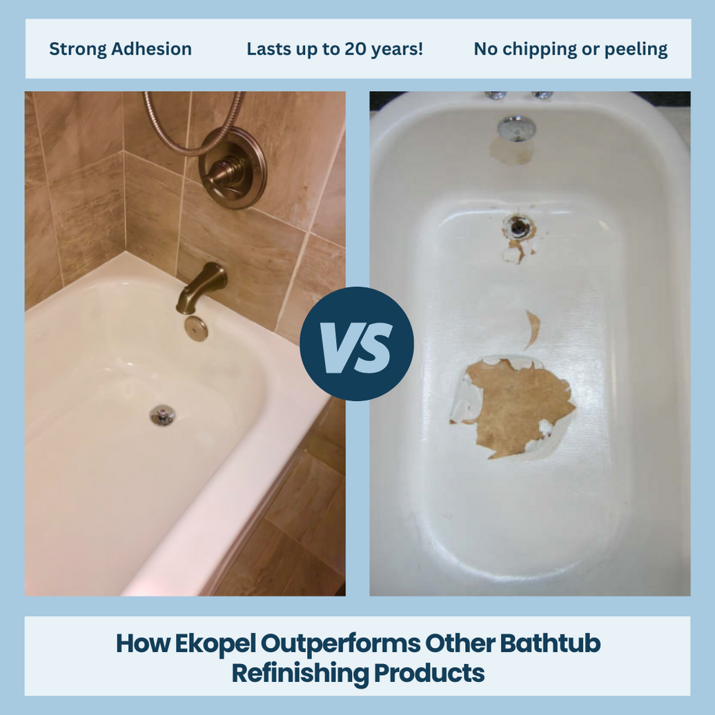 Best Bathtub Refinishing Kits - Odorless Long Lasting Formula