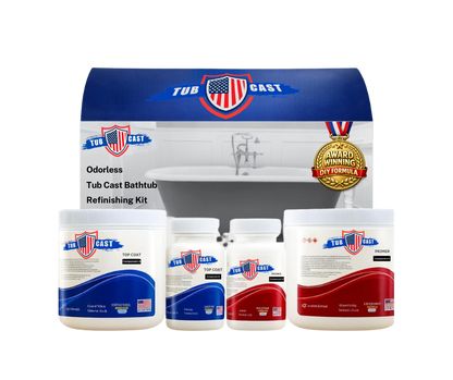 Tub Cast Roll On Bathtub Refinishing Kit by Ekopel