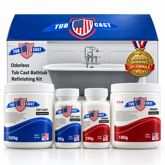 Ekopel Roll On Tub Cast Bathtub Refinishing Kit