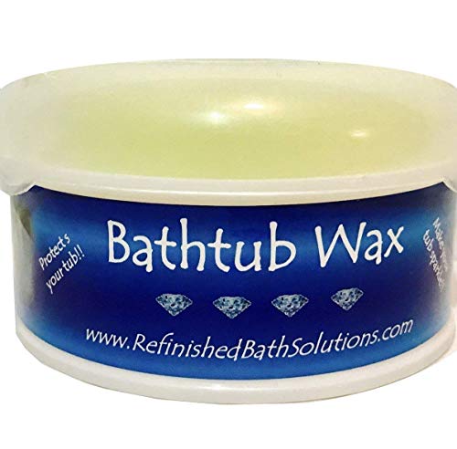 Refinished Bath Solutions – Bathtub Polishing Wax | Pabrec Ekopel 2K | DIY Project | Apply to Porcelain and Fiberglass |Tub and Shower | Repels Watermarks and Soap Scum | Easy to Use